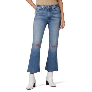 Hudson Jeans Barbara High-Rise Bootcut Crop Jean in Steady Size 26 Light Wash